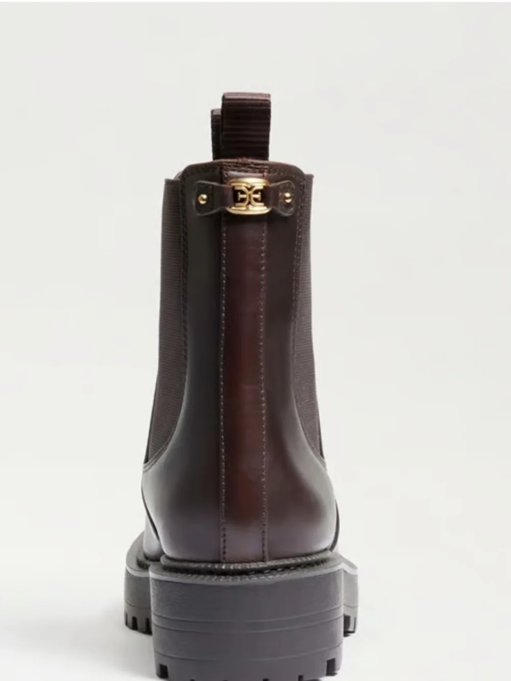 Sam Edelman Burgandy Leather Waterproof Boots
